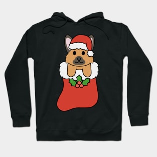 Christmas German Shepard Stocking Hoodie